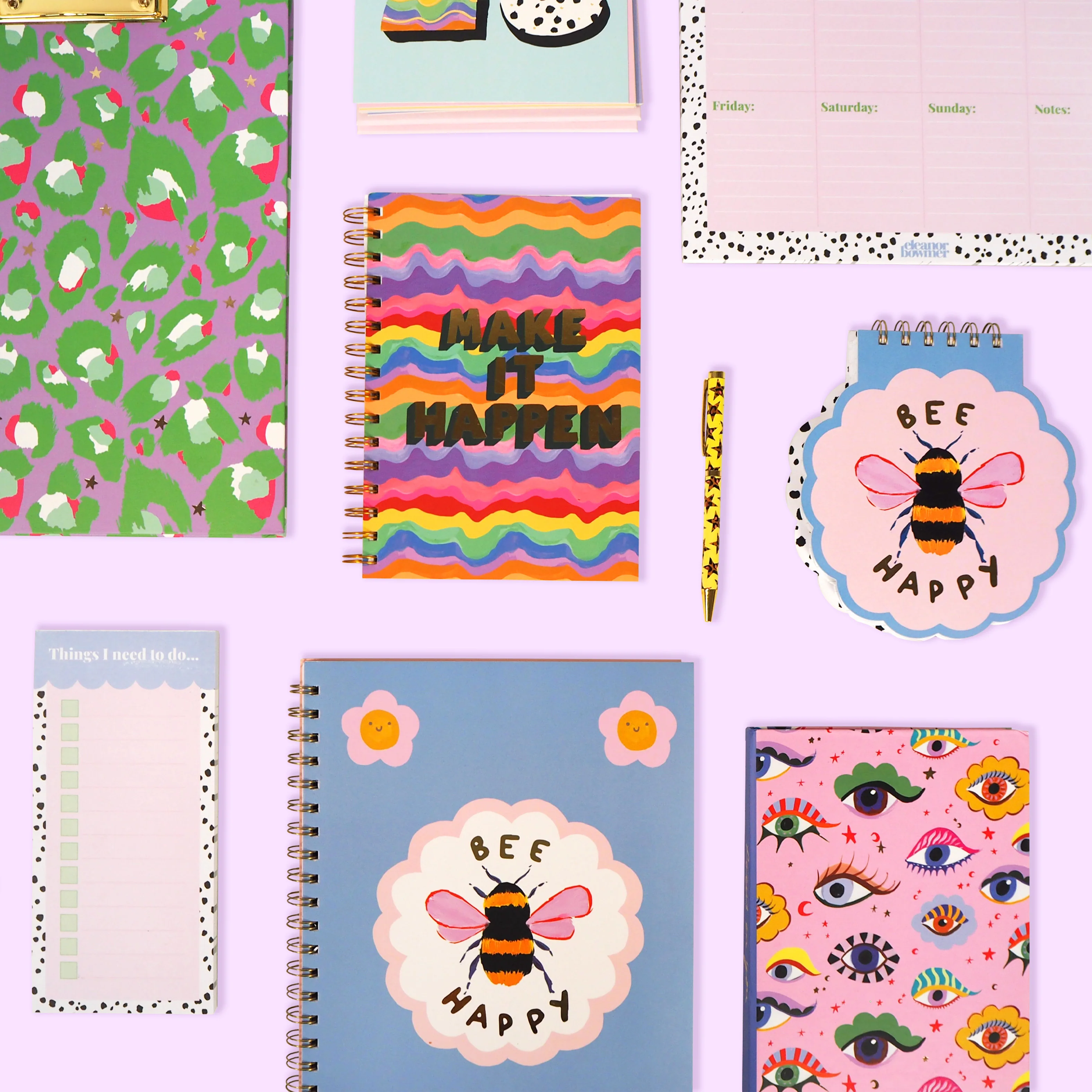 A4 Bee Happy Notebook - Image 3