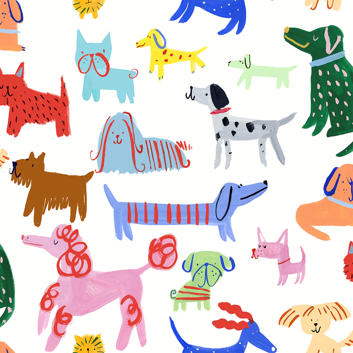 Happy Dogs Wallpaper - Image 2
