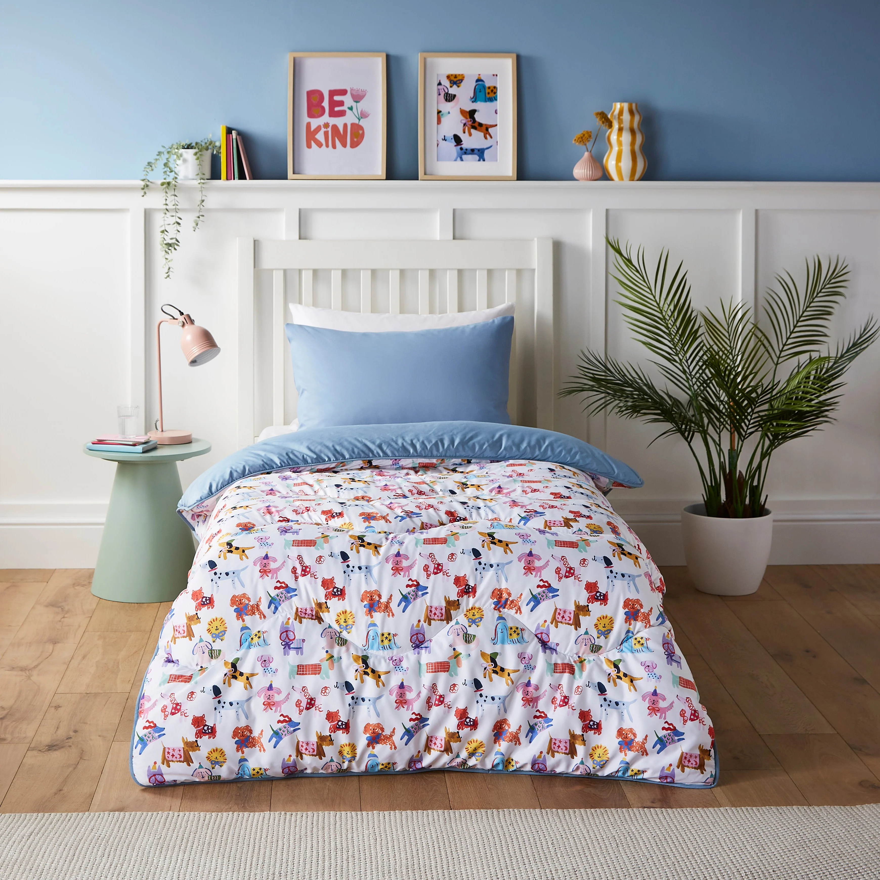 Eleanor Bowmer x Night Lark® Happy Dogs Coverless Duvet Set