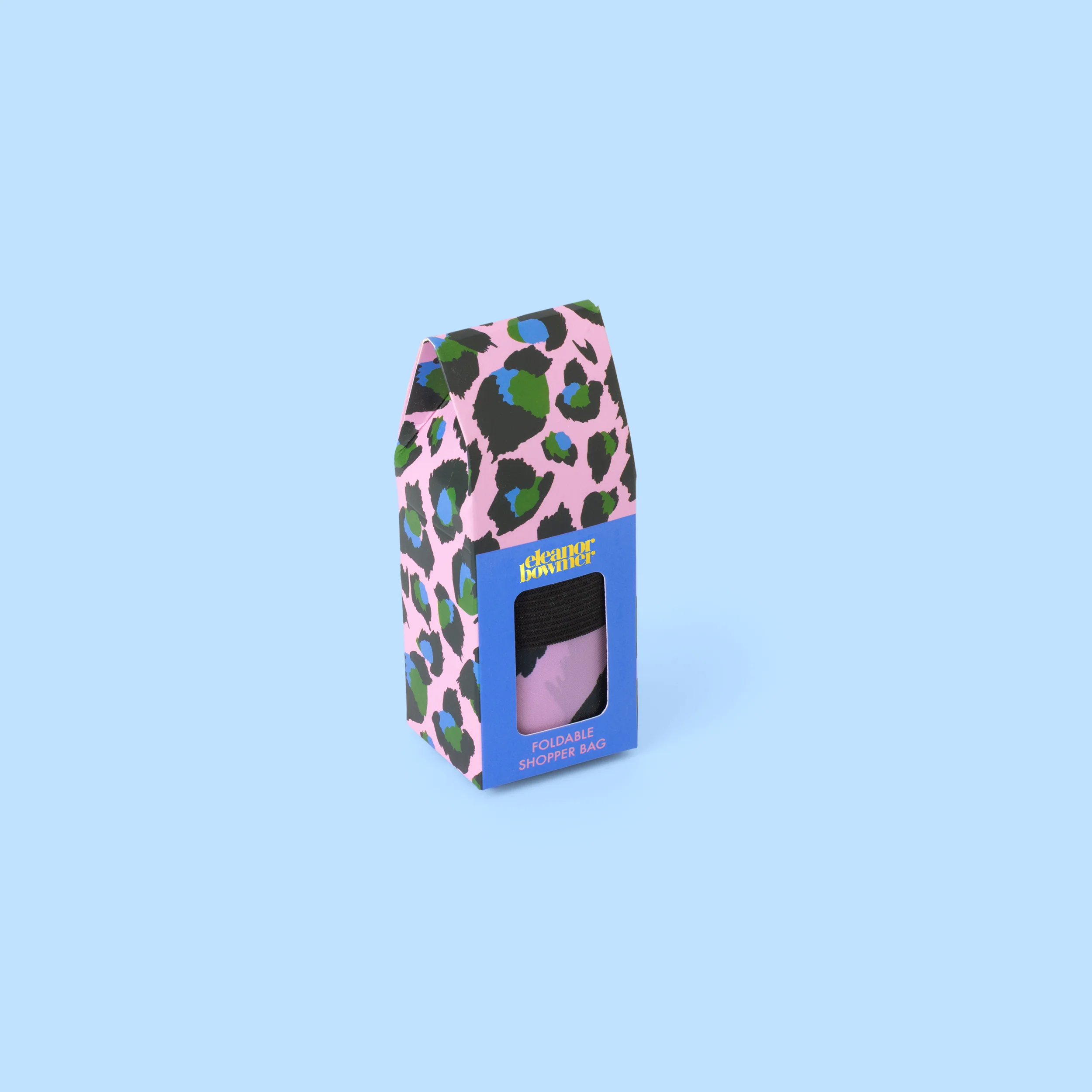 Pink Leopard Reusable Shopping Bag - Image 6