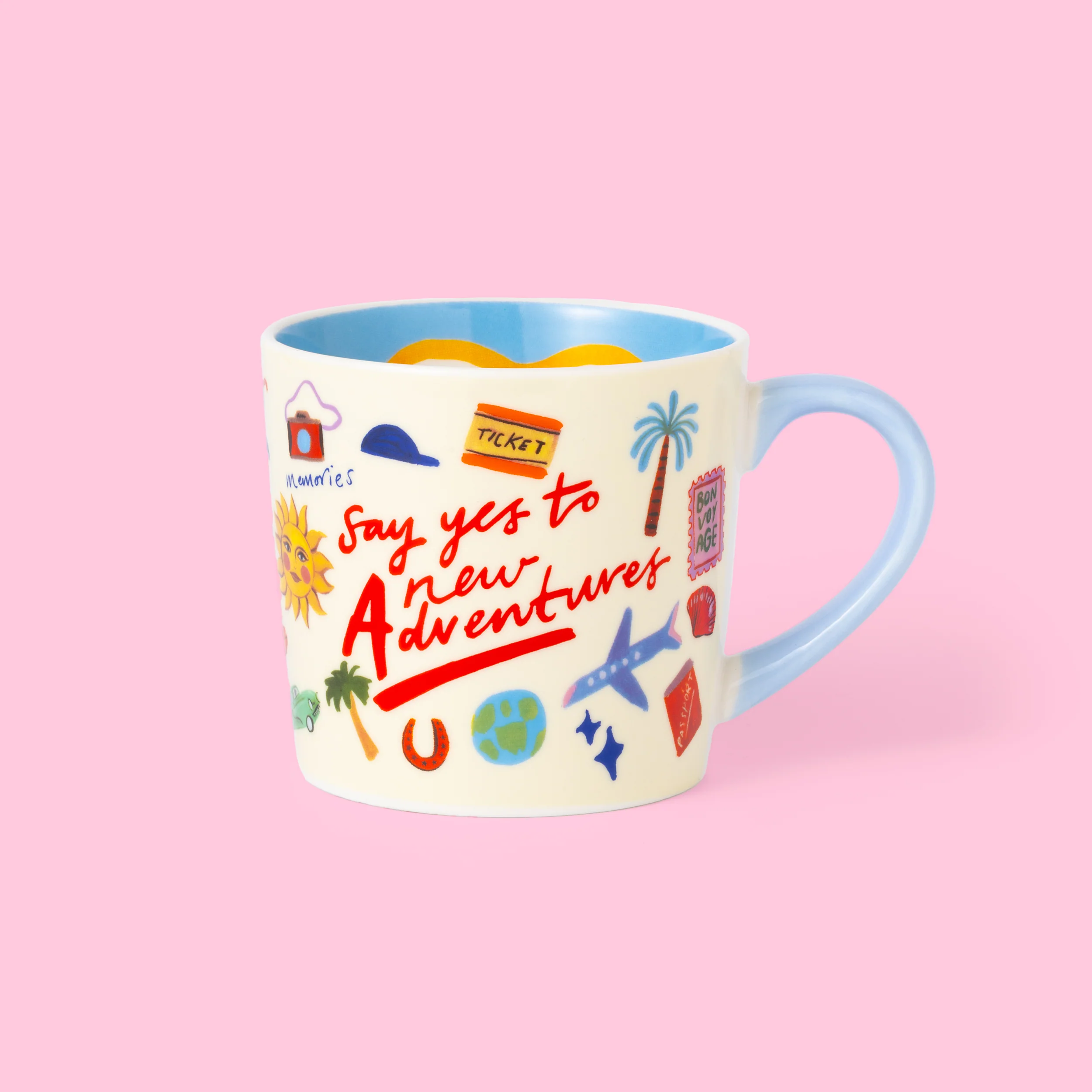 Say Yes to New Adventures Mug