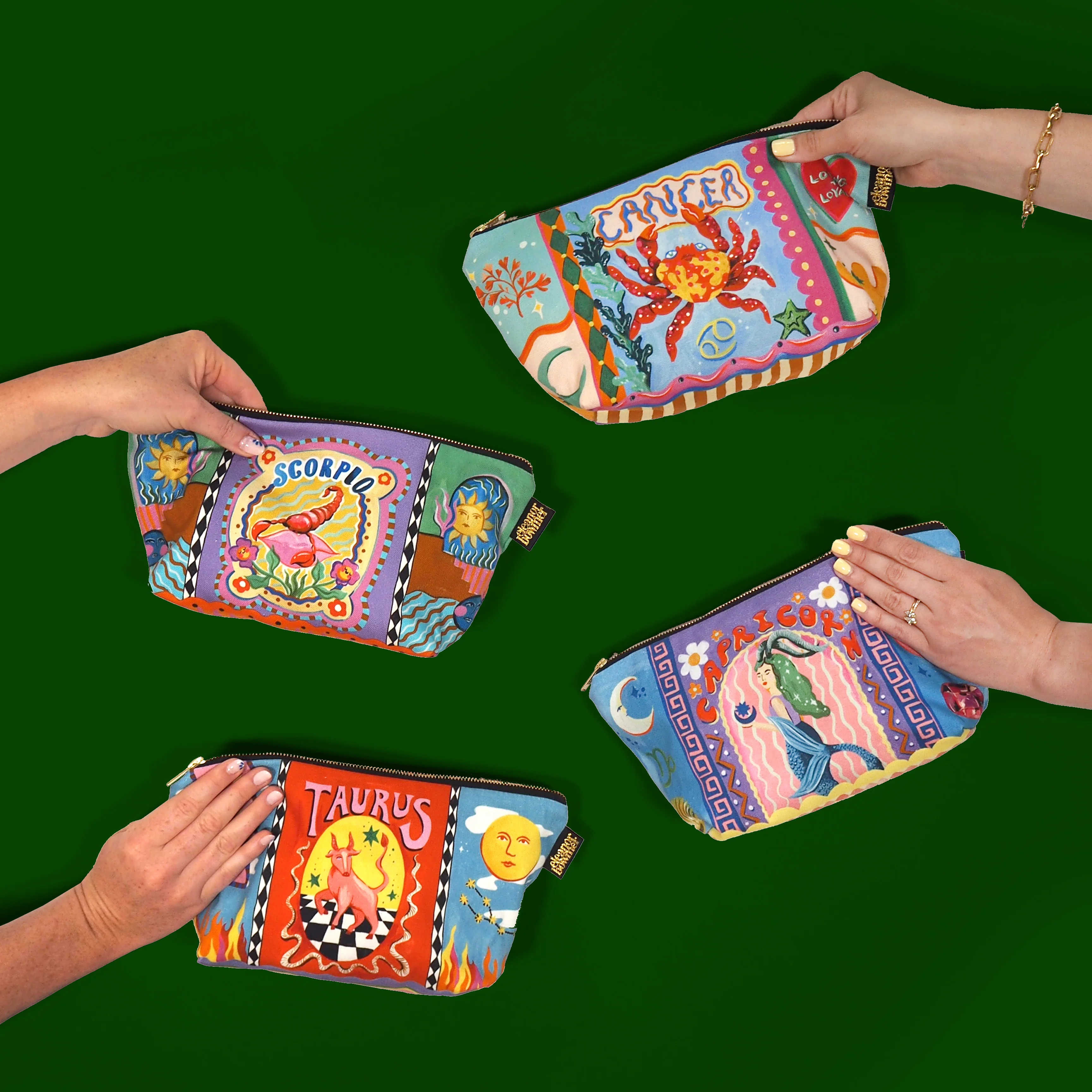 Scorpio Zodiac Zip Bag - Image 3