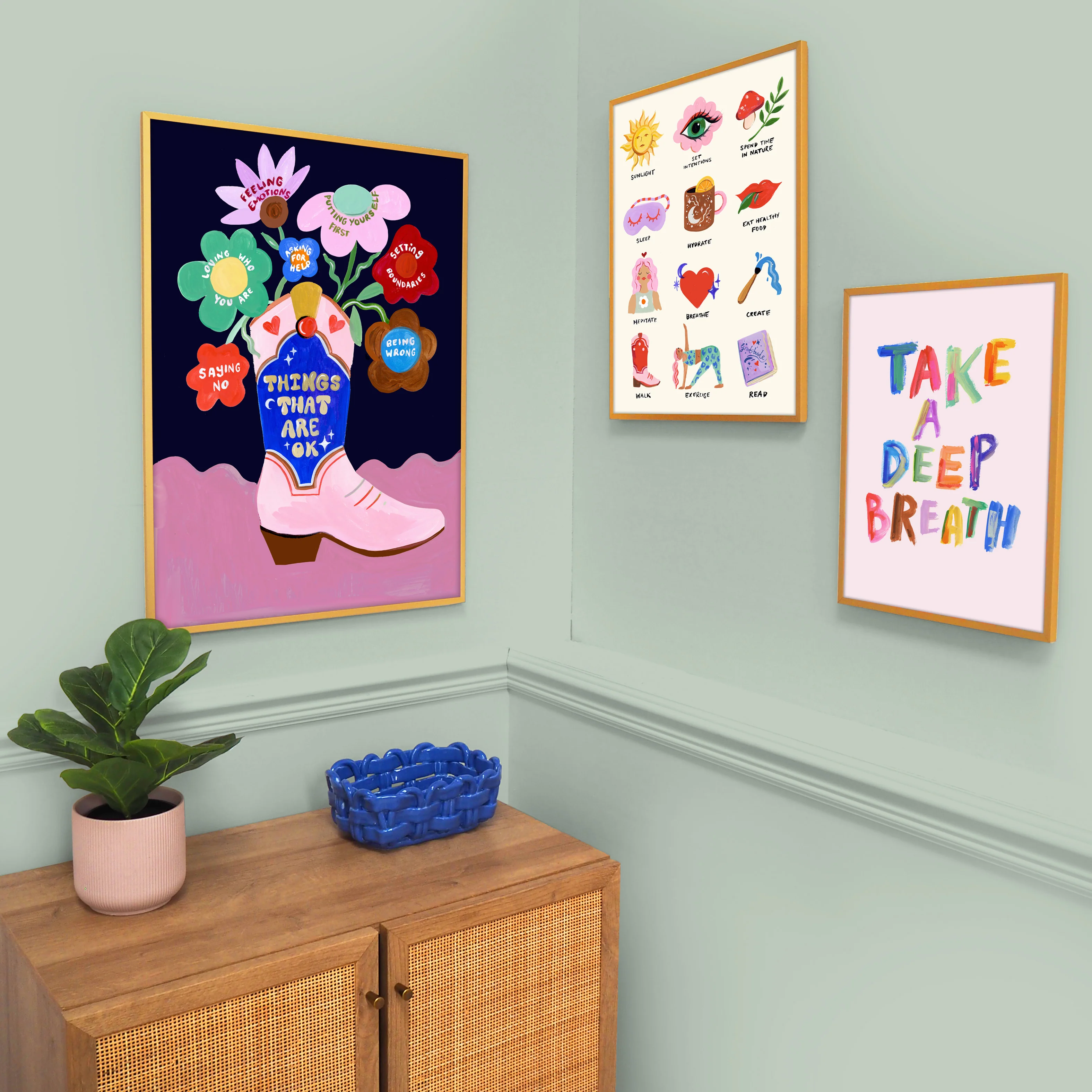 Take A Deep Breath - Eleanor Bowmer X Zoella Print - Image 3